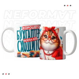 Кружка "У хорошего бухгалтера, все сходится"