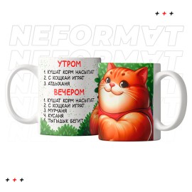 Кружка "Утром корм насыпат"