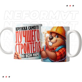 Кружка "Самого лучшего строителя во всем мире"