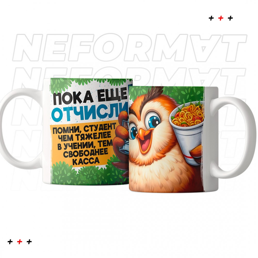 Кружка "Пока еще не отчислили"