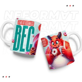 Кружка "В меня вселился страшный вес"