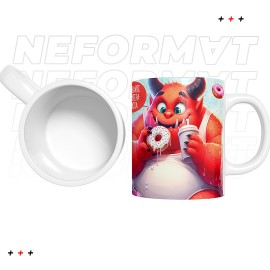 Кружка "В меня вселился страшный вес"