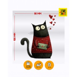 Котик с конвертиком, Термовалентинка