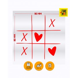 Термонаклейка Крестики нолики
