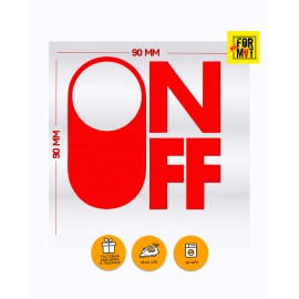 Термонаклейка OnOFF