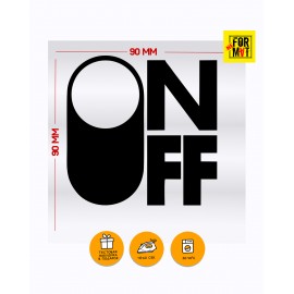 Термонаклейка OnOFF