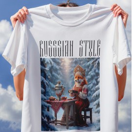 Термопринт Зимняя сказка, Russian Style